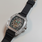 Frank Muller Transparent Dial Latest Article Watch with Rubber Strap(Plastic Case)