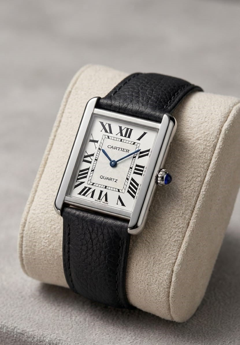 Cartier Tank OLD MONEY in Leather Strap - Image 1