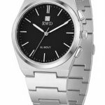 Luxury Stainless Steel Quartz Watch for Men - golden-black