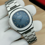 Patek Square Nautilus Stainless Steel Watch for Men & Boys - blue-silver-2