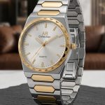 AR Collection "Icon" Series   “ Integrated Bracelet Quartz Timepiece - 2-tone