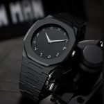 Arabic Aura Watch Limited Edition (Fiber 44gm) - marble-black
