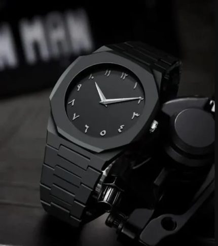Arabic Aura Watch Limited Edition (Fiber 44gm) - marble-black