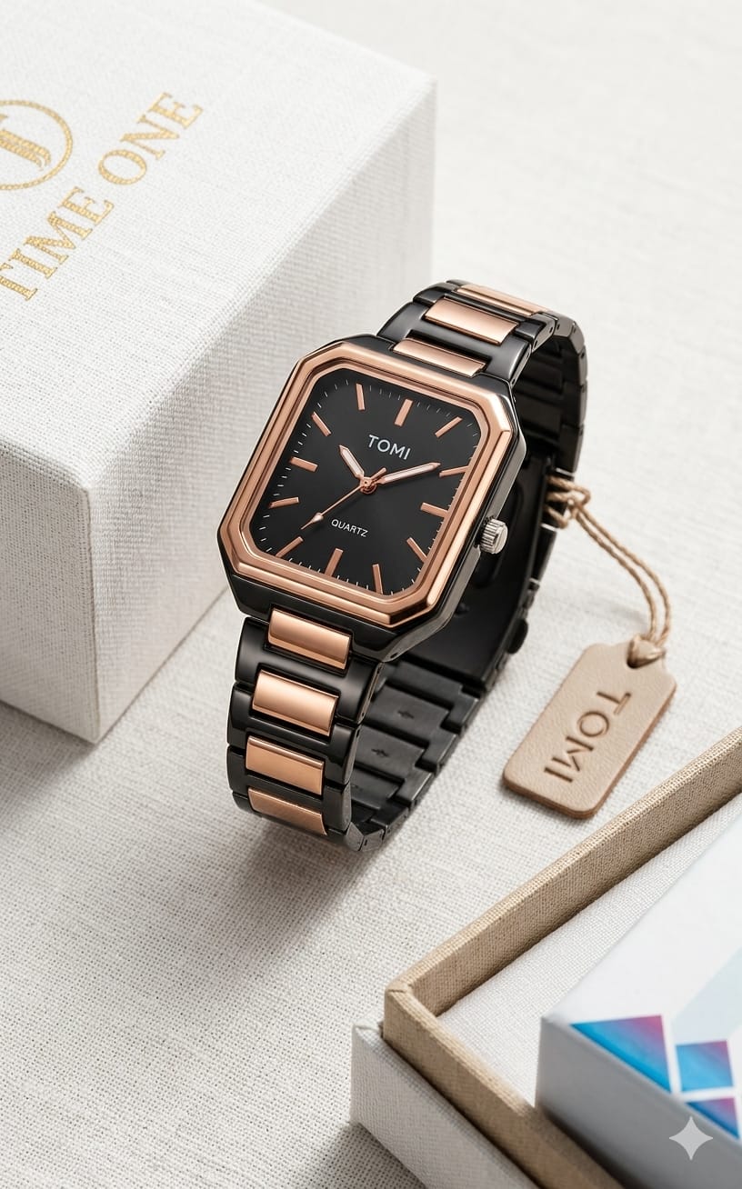 WhatsApp_Image_2026-03-24_at_2.49.31_PM Tomi Stainless Steel OLD MONEY Style Watch - black-silver-3 - Image 1