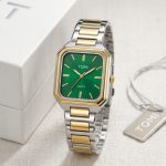 Tomi Stainless Steel OLD MONEY Style Watch - black-golden-2