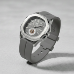 PATEK PHILLIPE Rubber Silicone Strap with Magnet Lock - gray-2