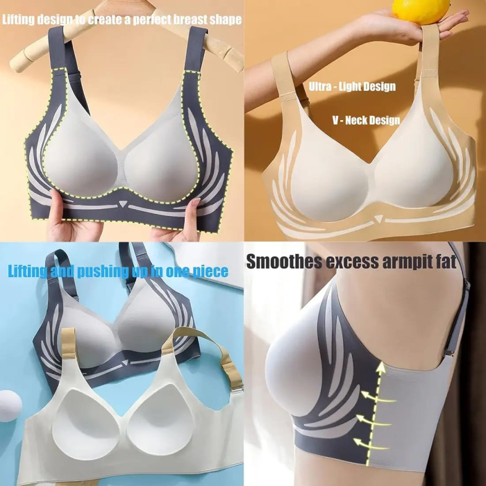 CoreCuddle Imported Premium Seamless Push Up Anti-Sagging Bra for Women & Girls - Image 4