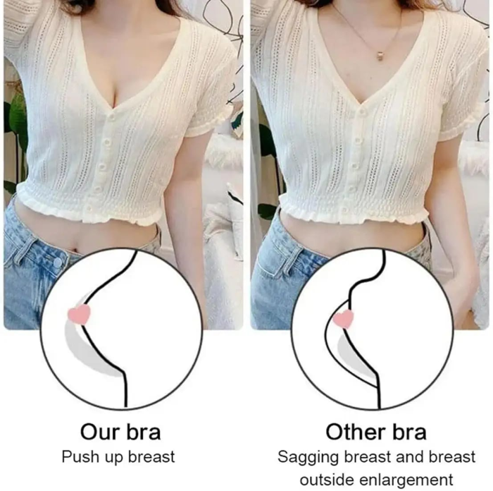 CoreCuddle Imported Premium Seamless Push Up Anti-Sagging Bra for Women & Girls - Image 9