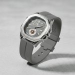 PATEK PHILLIPE Rubber Silicone Strap with Magnet Lock - gray-2